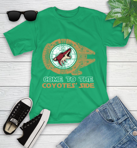 NHL Come To The Arizona Coyotes Wars Hockey Sports Youth T-Shirt 8
