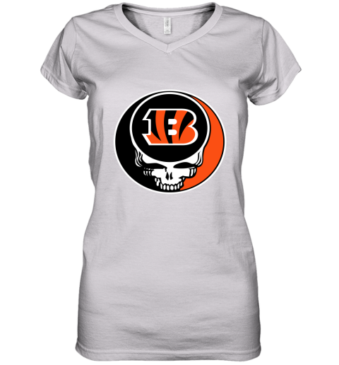 Cincinnati Bengals Summer V-Neck Women T-Shirt 2