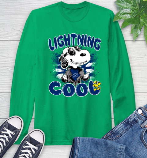NHL Hockey Tampa Bay Lightning Cool Snoopy Shirt Long Sleeve T-Shirt 9