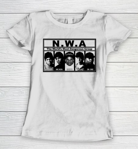 N.W.A Shirt The World's Most Dangerous Group Women's T-Shirt