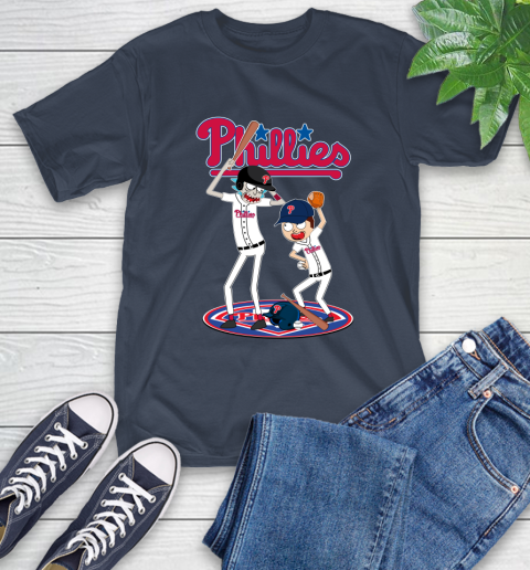 MLB Philadelphia Phillies Rick And Morty Baseball 4