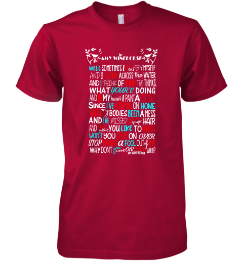 cozp amy winehouse valerie song lyrics shirts premium guys tee 5 front red