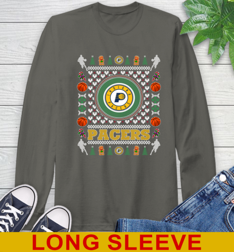 Indiana Pacers Merry Christmas NBA Basketball Loyal Fan Long Sleeve T-Shirt 10
