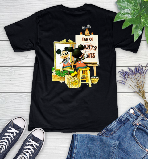 MLB Baseball San Francisco Giants Mickey Drawing Shirt 72
