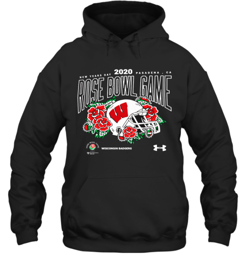 Wisconsin Badgers Under Armour New Year Day Pasadena. Ca 2020 Rose Bowl Game Hoodie