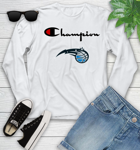 NBA Basketball Orlando Magic Champion Shirt Youth Long Sleeve