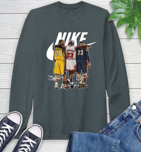 Kobe Bryant Michael Jordan And LeBron James Nike Shirt 60