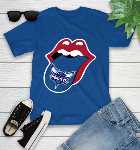 Charlotte Hornets NBA Basketball Lips I Root For My Team Adoring Fan 111