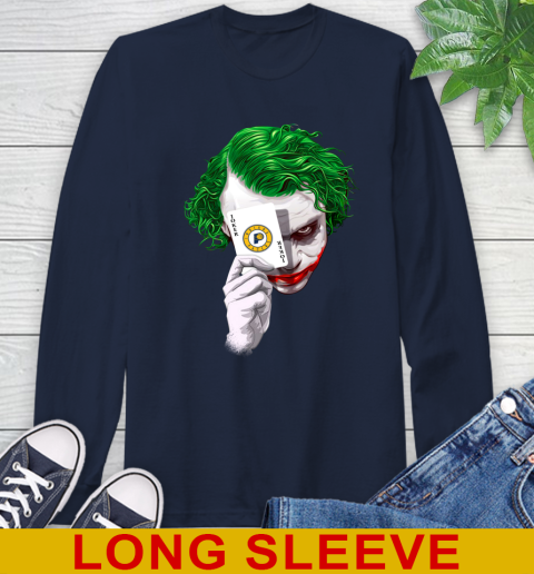 Indiana Pacers NBA Basketball Joker Card Shirt Long Sleeve T-Shirt 3
