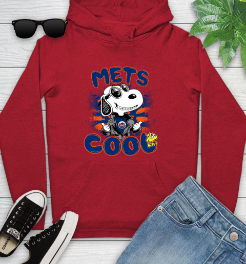 MLB Baseball New York Mets Cool Snoopy Shirt Youth Hoodie 10