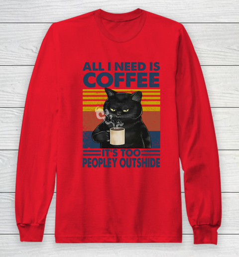 Cat that's what I do I drink beer I hate people and I know things vintage Long Sleeve T-Shirt 7