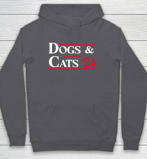 Dogs and Cats 2024 They're Eating The Dogs Hoodie 4