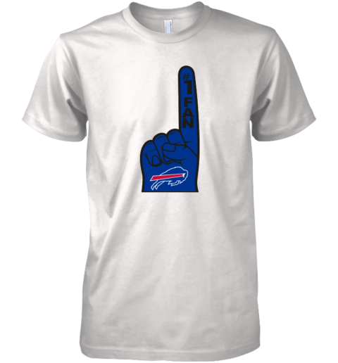 Buffalo Bills Number 1 Fan Premium Men's T-Shirt