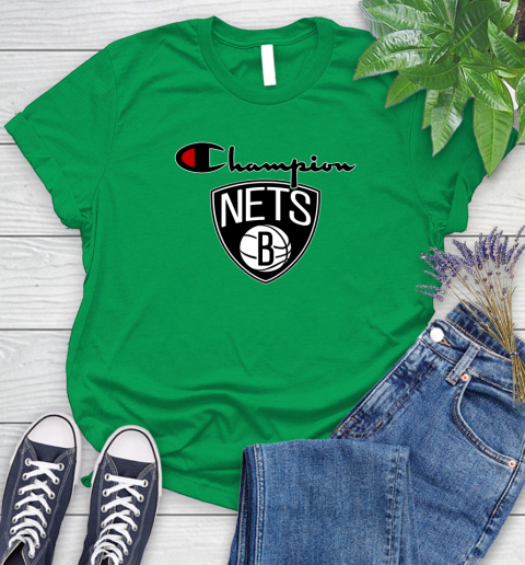 NBA Basketball Brooklyn Nets Champion Shirt Women's T-Shirt 4