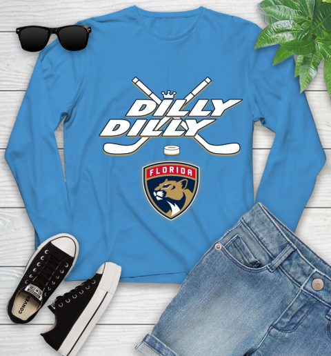 NHL Florida Panthers Dilly Dilly Hockey Sports Youth Long Sleeve 7
