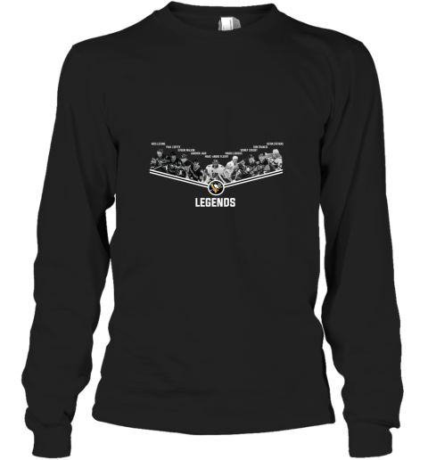 Pittsburgh penguins legends team player shirt 01 Long Sleeve