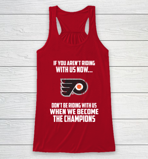 NHL Philadelphia Flyers Hockey We Become The Champions Racerback Tank 4