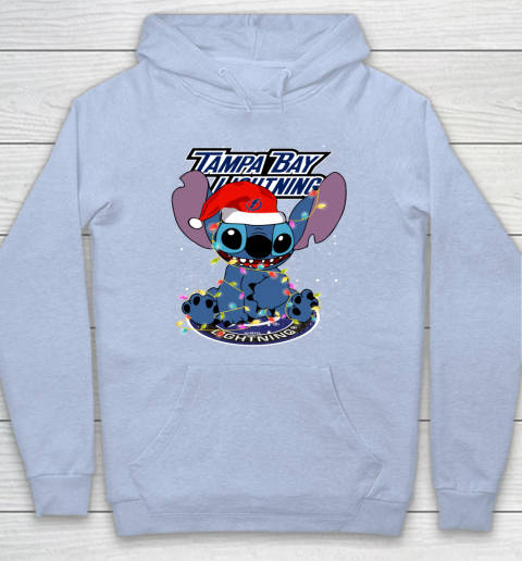 Tampa Bay Lightning NHL Hockey noel stitch Christmas Hoodie 5