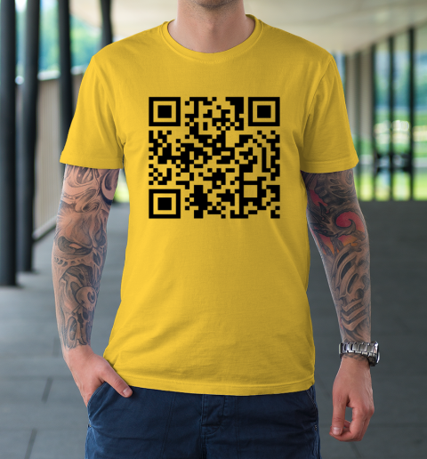 Trump Dance Troll QR Funny President Trump Dance Code T-Shirt 4
