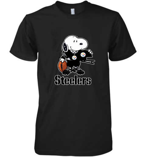 Snoopy A Strong And Proud Pittsburgh Steelers Player NFL Premium Men's T-Shirt