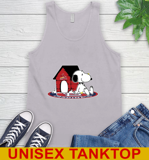MLB Baseball St.Louis Cardinals Snoopy The Peanuts Movie Shirt Tank Top 4