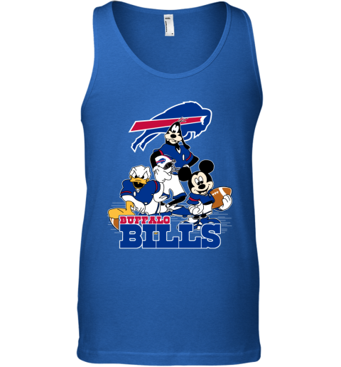 NFL Buffalo Bills Mickey Mouse Donald Duck Goofy Football Shirt T