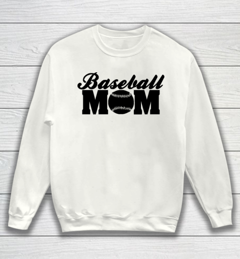 Mother's Day Funny Gift Ideas Apparel  Crazy Baseball Mom T Shirt Sweatshirt