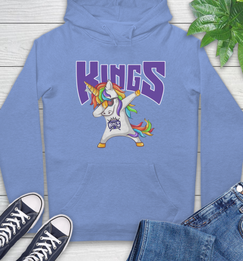 Sacramento Kings NBA Basketball Funny Unicorn Dabbing Sports Hoodie 11