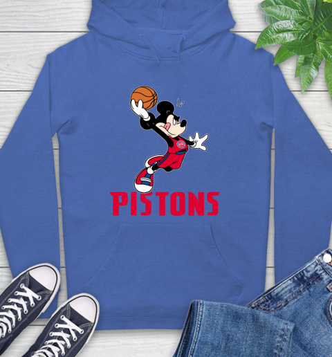 NBA Basketball Detroit Pistons Cheerful Mickey Mouse Shirt Hoodie 10 NBA Basketball Detroit Pistons Cheerful Mickey Mouse Shirt Hoodie - Image 10