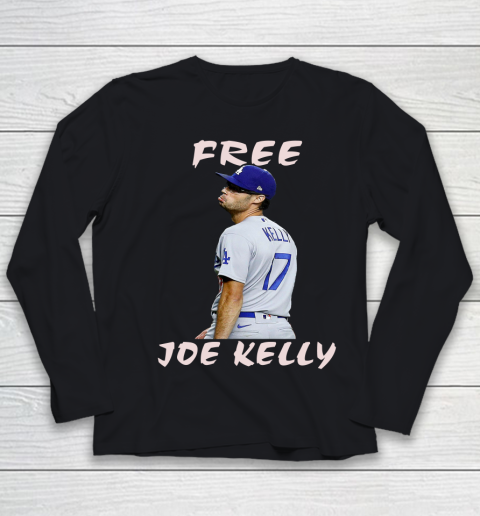 Free Joe Kelly Shirt Youth Long Sleeve