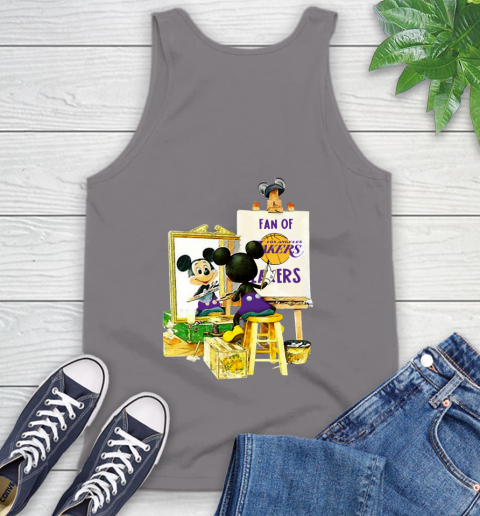 NBA Basketball Los Angeles Lakers Mickey Drawing Shirt 72 NBA Basketball Los Angeles Lakers Mickey Drawing Shirt - Image 72