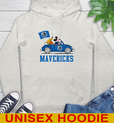 NBA Basketball Dallas Mavericks Pluto Mickey Driving Disney Shirt Hoodie 12