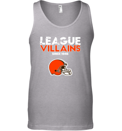 NFL League Villains Since 1946 Cleveland Browns Long Sleeve T-Shirt -  Rookbrand