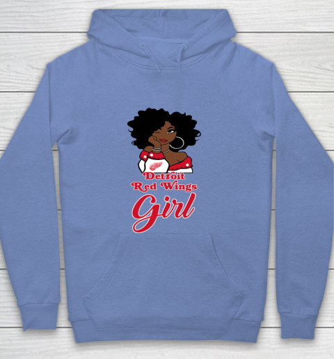 Detroit Red Wings Girl NHL Youth Hoodie 10