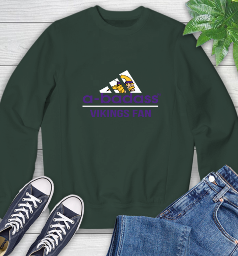 Minnesota Vikings NFL Football A Badass Adidas Adoring Fan Sports (1) Sweatshirt 12