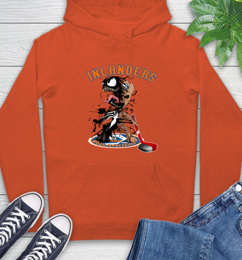 NHL New York Islanders Hockey Venom Groot Guardians Of The Galaxy Hoodie 5