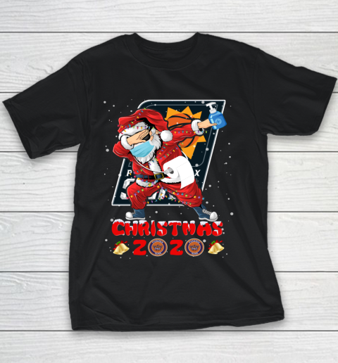 Phoenix Suns Funny Santa Claus Dabbing Christmas 2020 NBA Youth T-Shirt