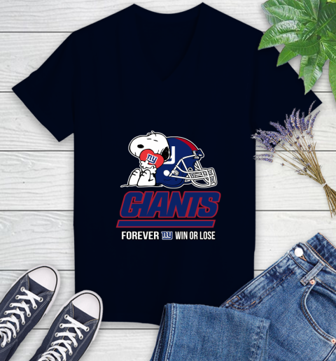 NFL The Peanuts Movie Snoopy Forever Win Or Lose Football New York Giants 79