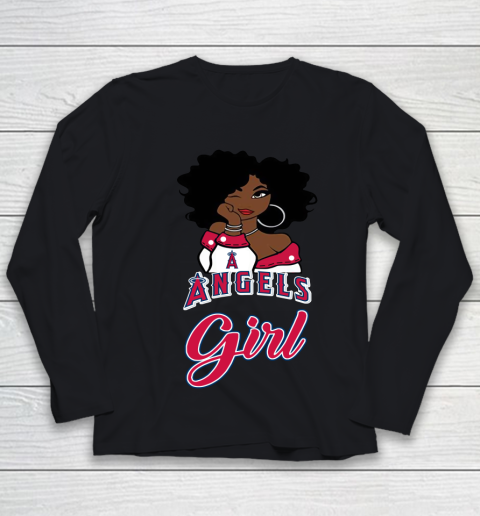 Los Angeles Angelss Girl MLB Youth Long Sleeve