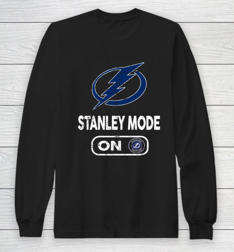 Tampa Bay Lightning Stanley Mode On Long Sleeve T-Shirt