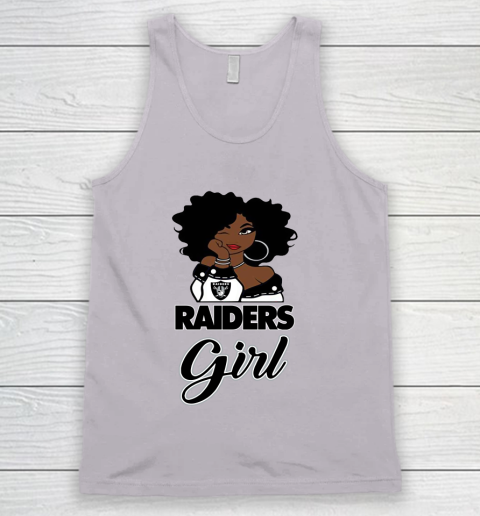 Oakland Raiders Girl NFL Tank Top 4