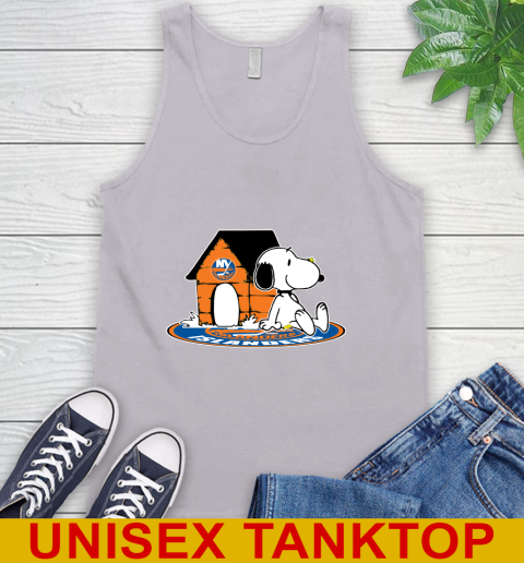 NHL Hockey New York Islanders Snoopy The Peanuts Movie Shirt Tank Top 4
