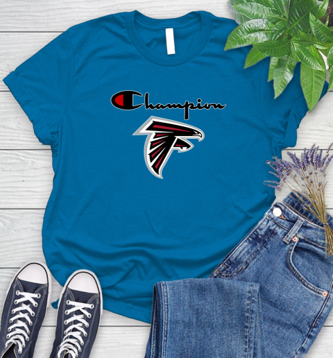 NFL Football Atlanta Falcons Champion Shirt Women's T-Shirt 5