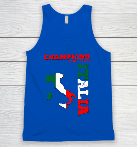 Italy Champions Euro 2020 played in 2021 Tank Top 4