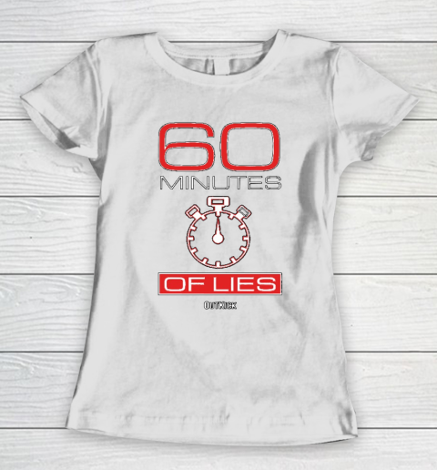 60 Minutes Of Lies Outkick The Coverage, Coronabros Definition Women's T-Shirt