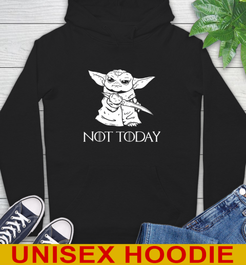 Not Today Game Of Thrones Star Wars Baby Yoda Shirt 13