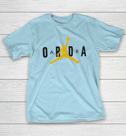 Yellow and new arrivals blue jordan shirt