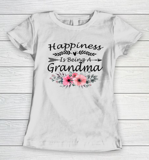 Happiness Is Being A Grandma Shirt Mother s Day Women's T-Shirt