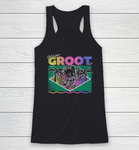 Get Your Groot On Racerback Tank