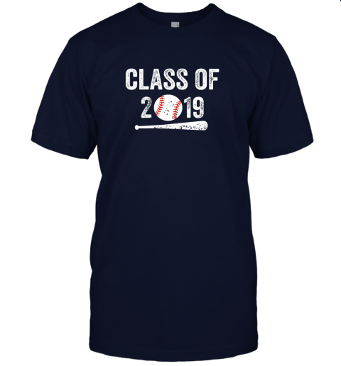 jrvf class of 2019 vintage shirt graduation baseball gift senior jersey t shirt 60 front navy